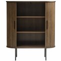 Cabinet Nola, oak veneer/MDF, H118x40x100cm