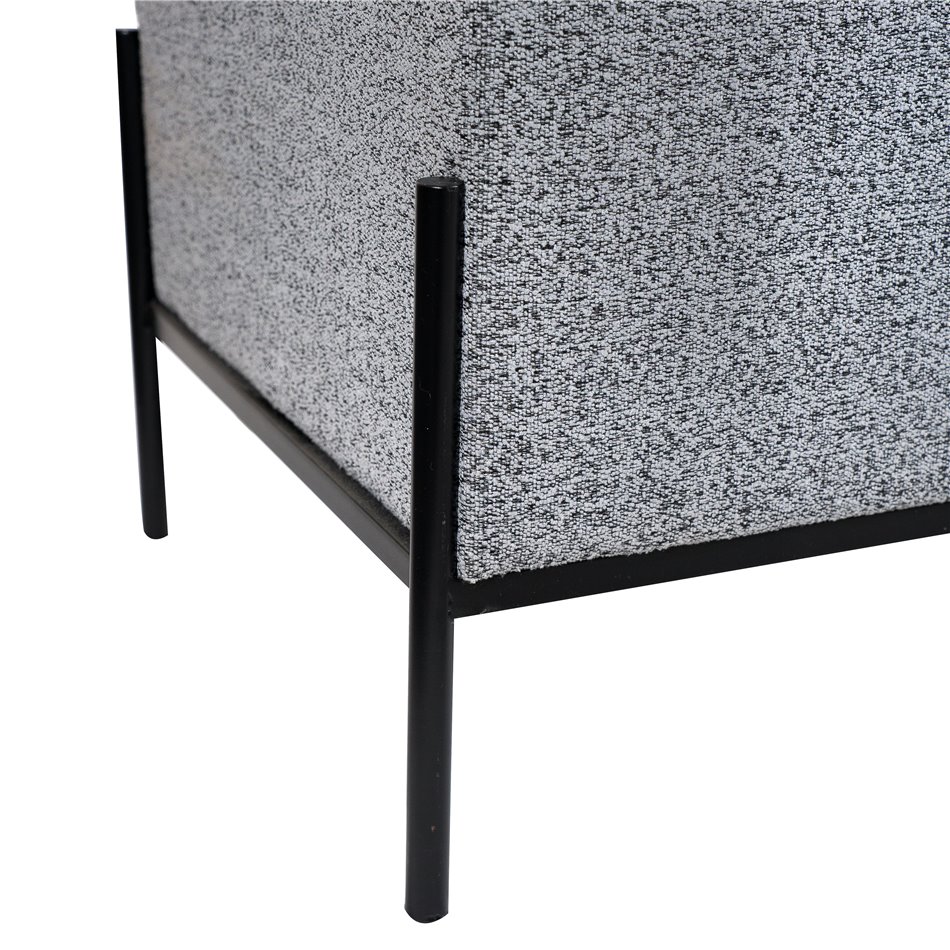 Pink koos hoiukastiga Matilda, hall, 83x40x43cm