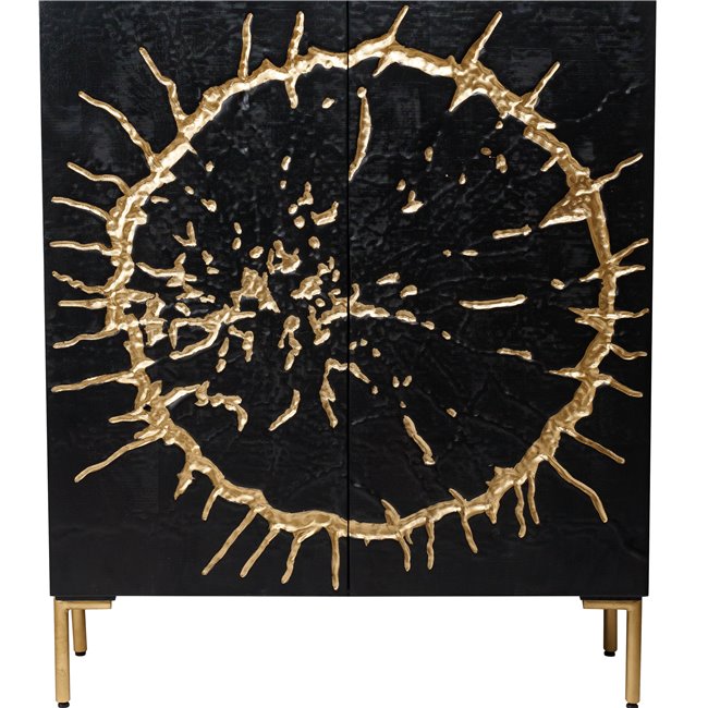 Cabinet Yalong Gold, mango wood,120x38x100cm