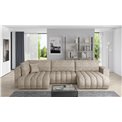Corner sofa Elonito R, Leve 18, beige, H92x340x170