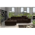 Угловой диван Elcardo L, Monolith 29, коричневый, H90x280x60