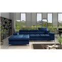 Угловой диван Elcardo L, Monolith 77, синий, H90x280x60