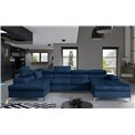 Угловой диван Elduaro L, Monolith 77, синий, H90x345x60