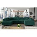 Corner sofa Eletto L, Kronos 19, green, H90x340x58