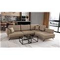 Corner sofa Elarde R, Marte 20, beige, H90x276x191