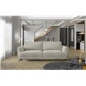 Sofa bed Elmego , Paros 02, beige, H90x242x95