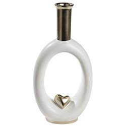 Vase    Love, 7x16xH31cm
