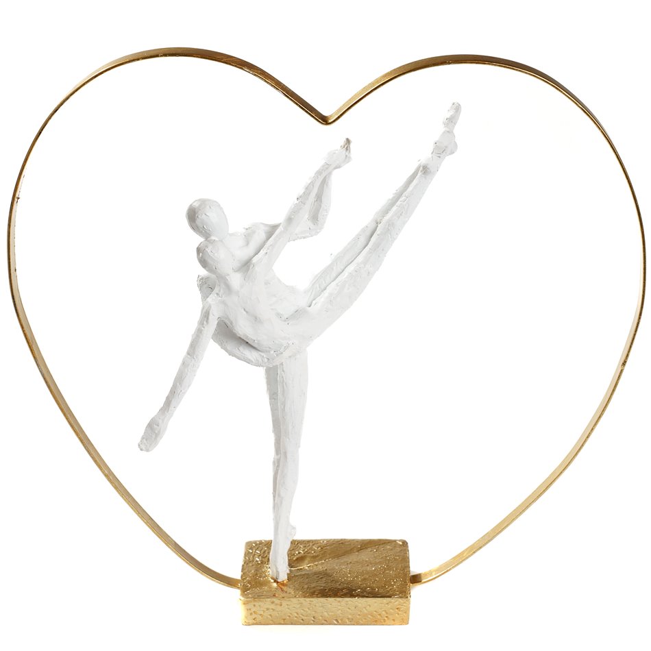 Decorative figure Fancy Couple, 5.5x29xH29cm