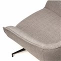 Armchair Tamarino, grey, 88x59x58cm, SH49cm