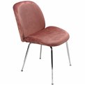 Обеденный стул Tammio, розовый, 88x58x46см, высота сиденья 46см