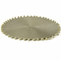Placemat Adriani with pompom, DIA38CM