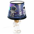 Table light Astronaut, white/golden/blue,30x20x20cm E14 1x40