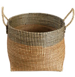 Basket Barllo L, seagrass, D42xH32cm