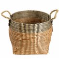 Basket Barllo L, seagrass, D32xH27cm