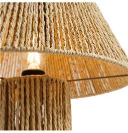 Table lamp Adria, natural, D32 H38cm