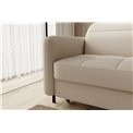 Corner sofa Elgomsi R, Manhattan 18, beige, H100x228x165