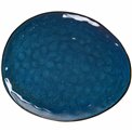 Тарелка  Du Temps, синяя, 2.3x27.5x23cm