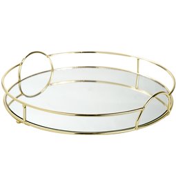Tray Romolo L, metal, 