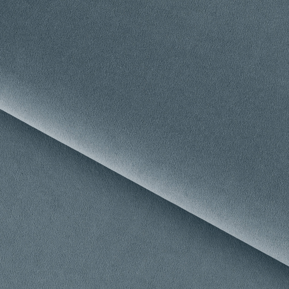 Угловой диван Elfoble L, Velvetmat 100, синий, H100x267x196см