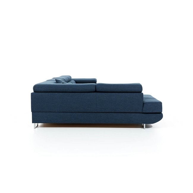 Nurgadiivan Elcardo U Left, Solid 77, sinine, H90x345x58cm