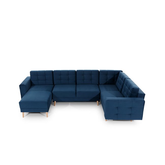 U shape sofa Elsgard U Reversible, Monolith 38, green, H93x326x202cm