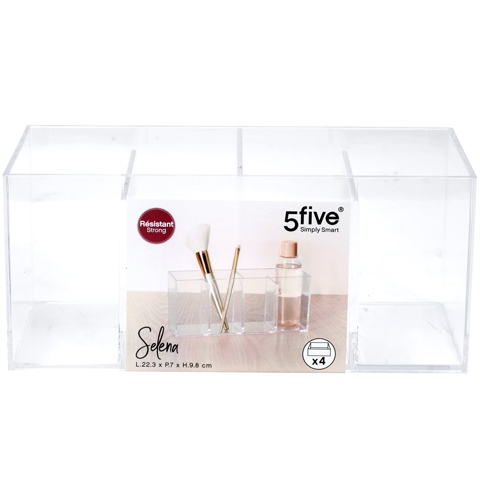 Organizer Selena 4 compart, 22.3x7x H9.8cm