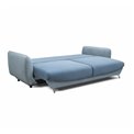 Sofa bed Elsilva, Marte 10, black, H90x236x95cm