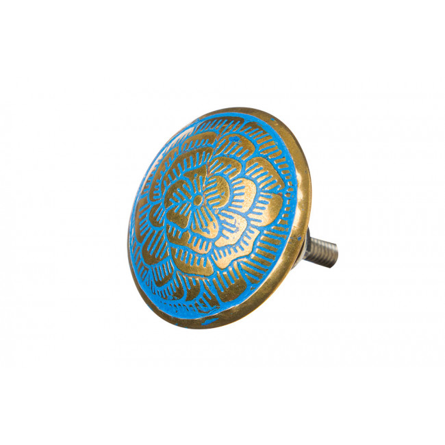 Furniture handle Brass, H56x56x35mm