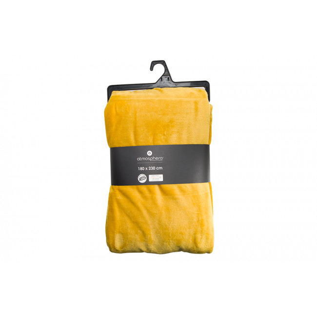 Плед Uni Ocre, 180x230cm