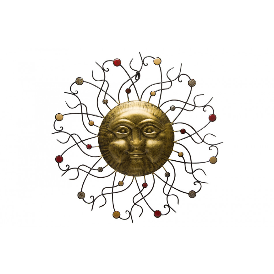 Настенный декор Sonne, D72.5xH4cm