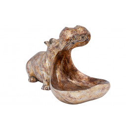 Deco figurine Hungry Hippo, 27x14.5x17cm