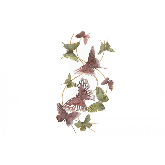 Metal wall decor Butterflies, 35x4x65