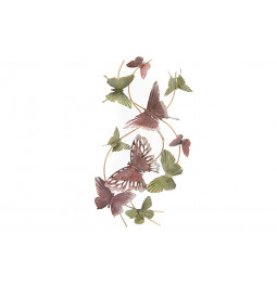 Metal wall decor Butterflies, 35x4x65