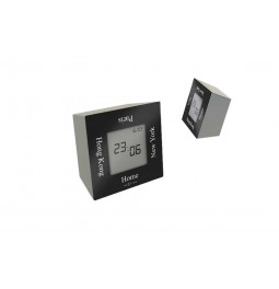 Table clock Turn4Time, H7.4x7.4x4cm