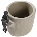 Flower pot Figura, 13xD11xH10cm