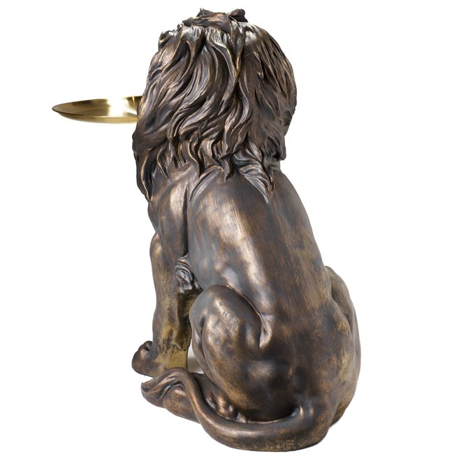 Декоративная фигура Lion c подставкой, 63x27x51.5cm
