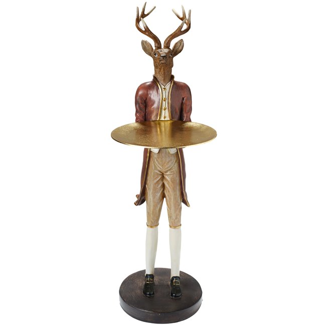 Dekoratiivkuju Reindeer koos salvega, 62.5x34.5x20cm