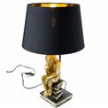 Decorative table lamp Monkey reading,  H50.5 D31cm  E27 40W(MAX)