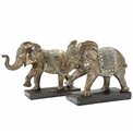 Bookend Elephant, set of 2, 18.5x25x12cm