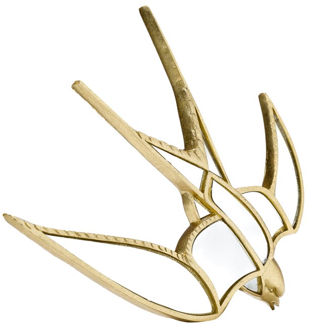 Wall object Swallow, 30x28.5x3cm