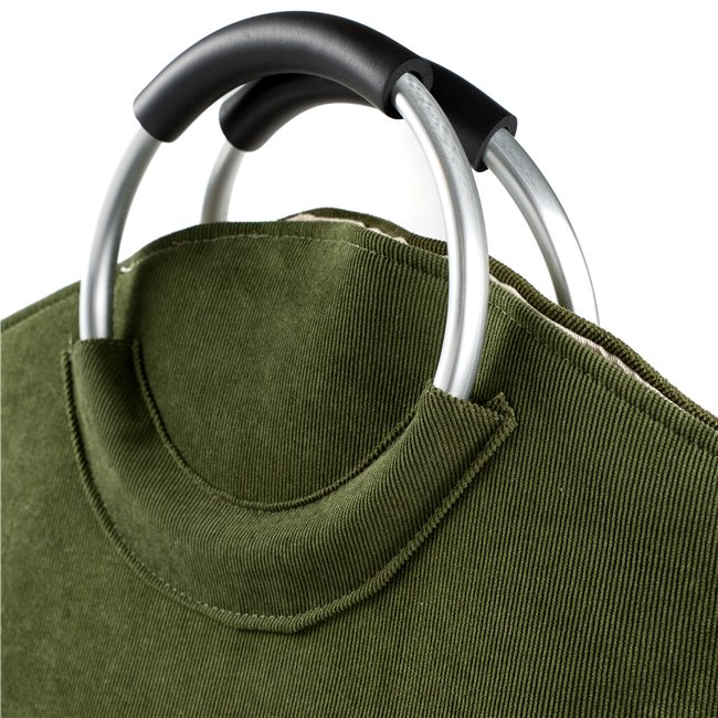 Корзина для белья Trio, Зеленая, 35 L, 60x51x28cm