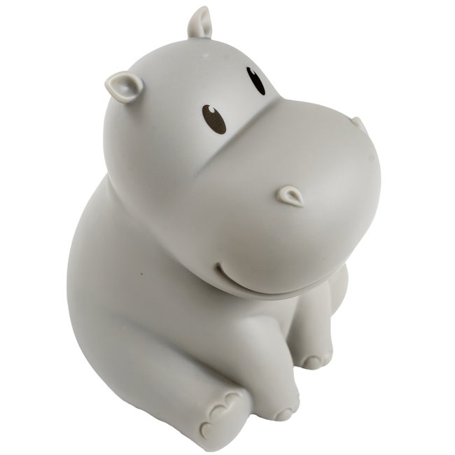 Night lamp Hippopotame, 16x12x12cm