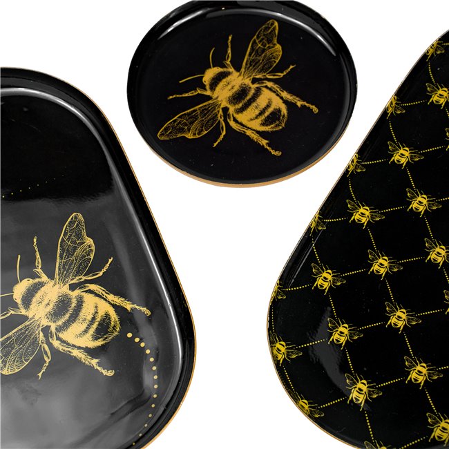 Tray Bee, komplekt 3 tk. , 21x21 21x11 11x11cm