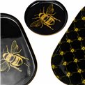 Tray Bee, set 3, 21x21 21x11 11x11cm