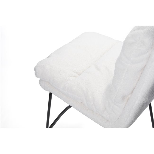 Baaritool Teddy,valge, H109x60.5x43cm, istumisosa kõrgus 80cm