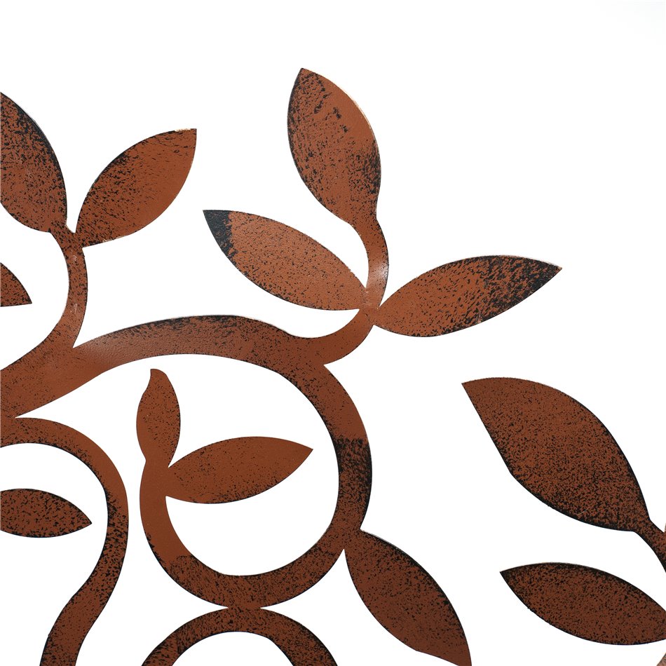 Wall object Tree mat, metal, H71cm
