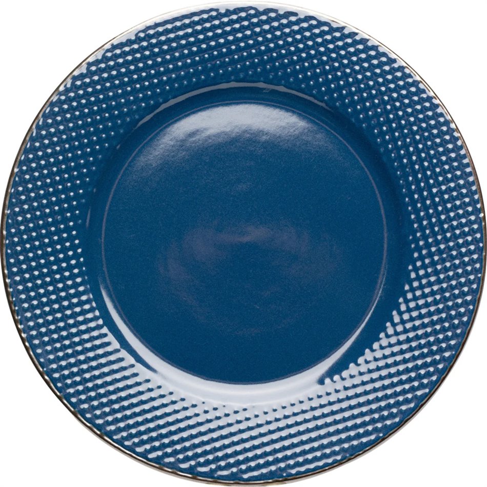 Plate Muse, blue, D20cm