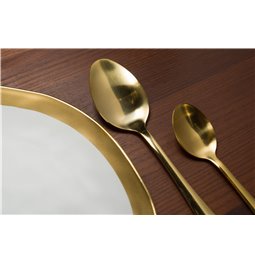 Cutlery set Inox Gold, for 4 persons (16 pcs)