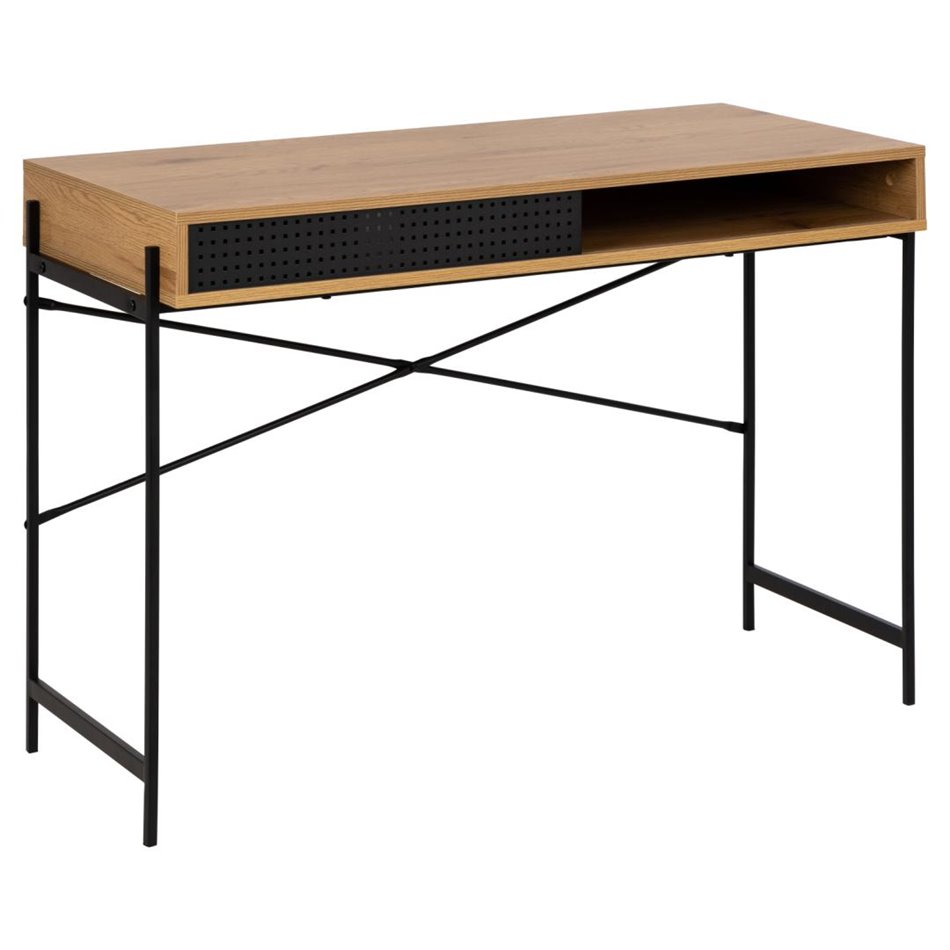 Office desk Agnus, paper veneer, H75x110x50cm