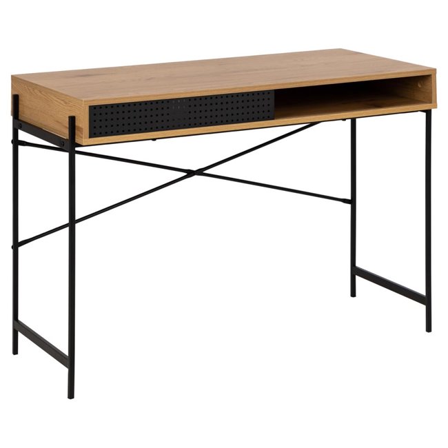 Office desk Agnus, paper veneer, H75x110x50cm